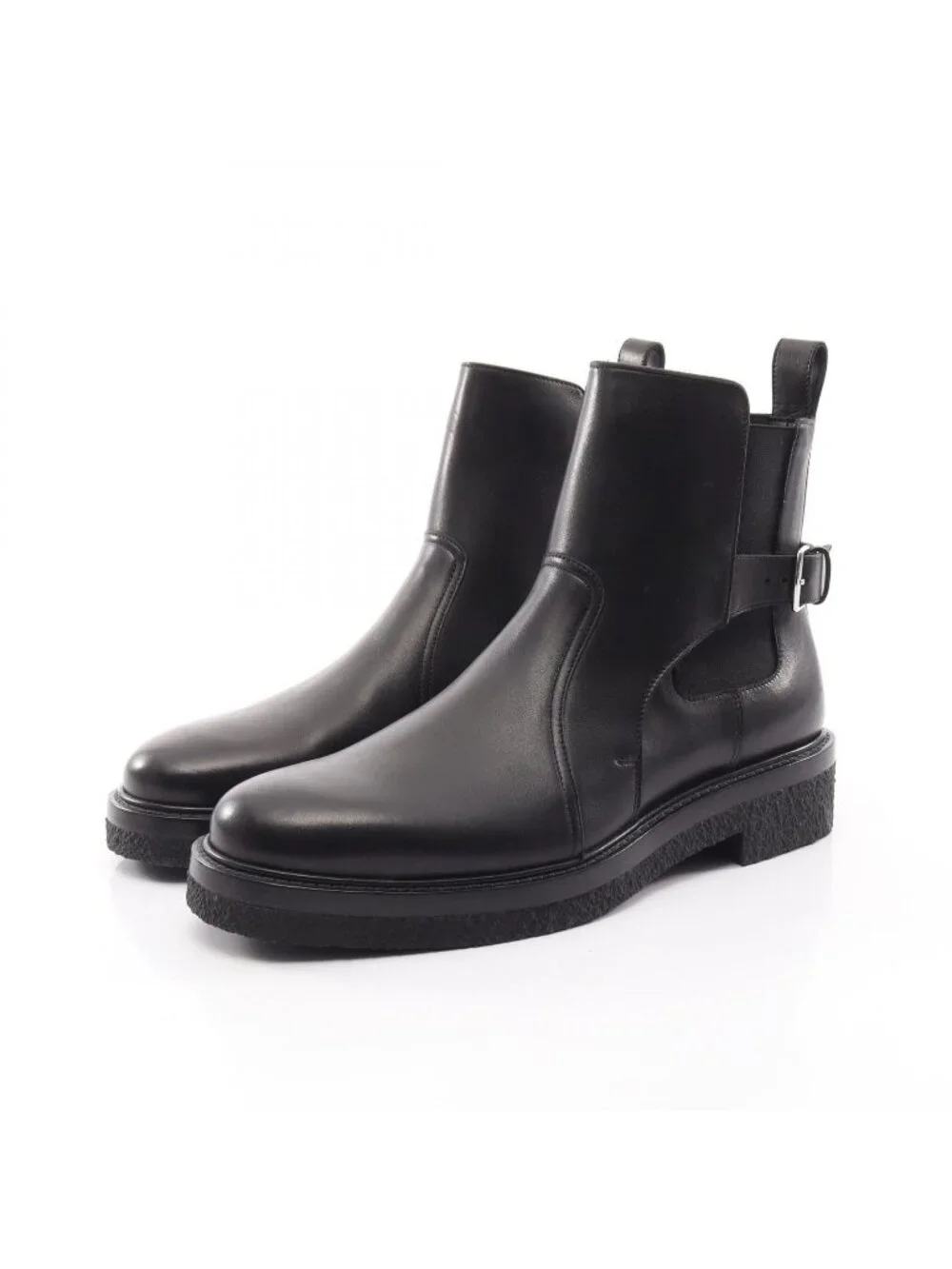Hermes Boots Distance Ankle Leather